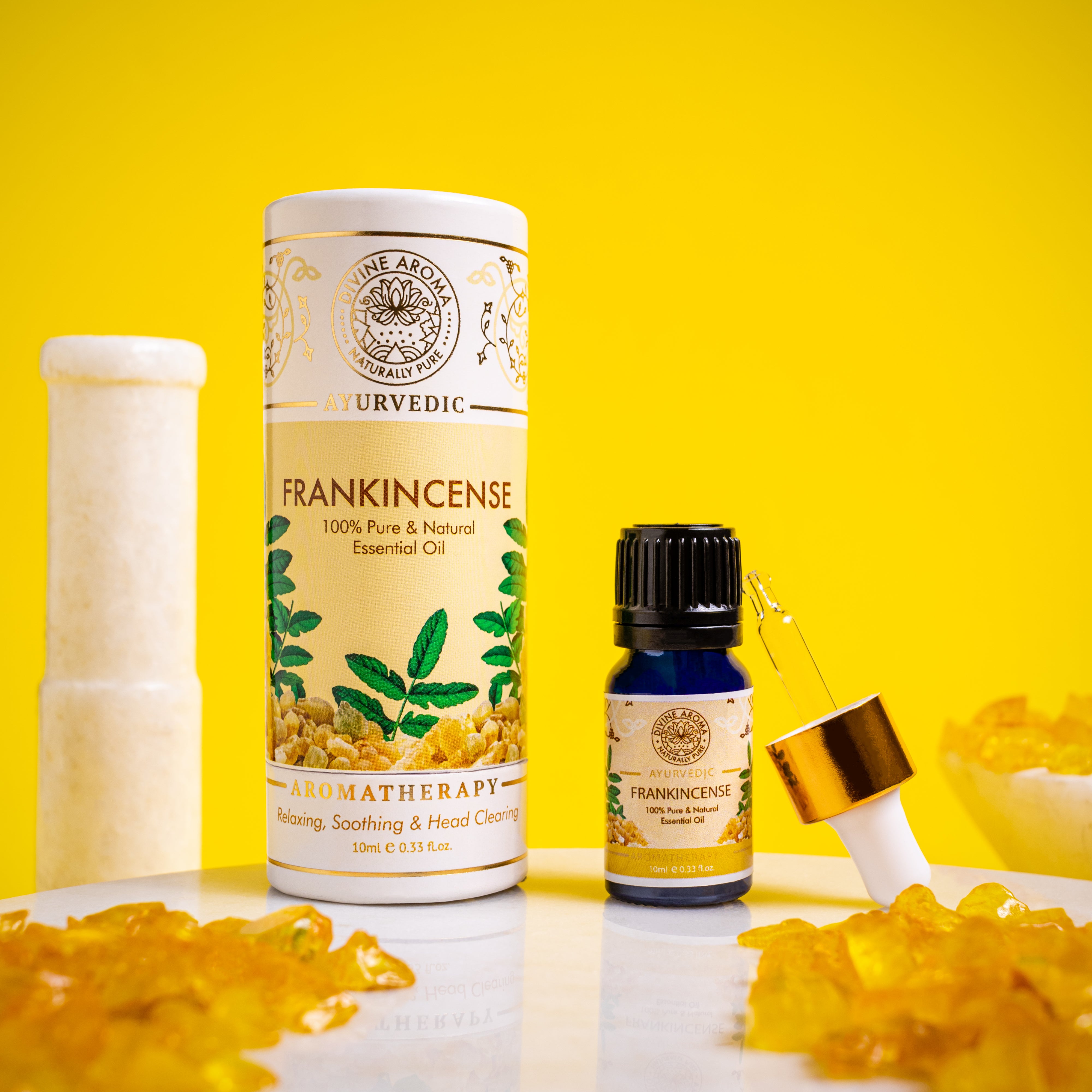 KAZIMA Frankincense Essential Oil for skin Care & Hair Care (15ML)
