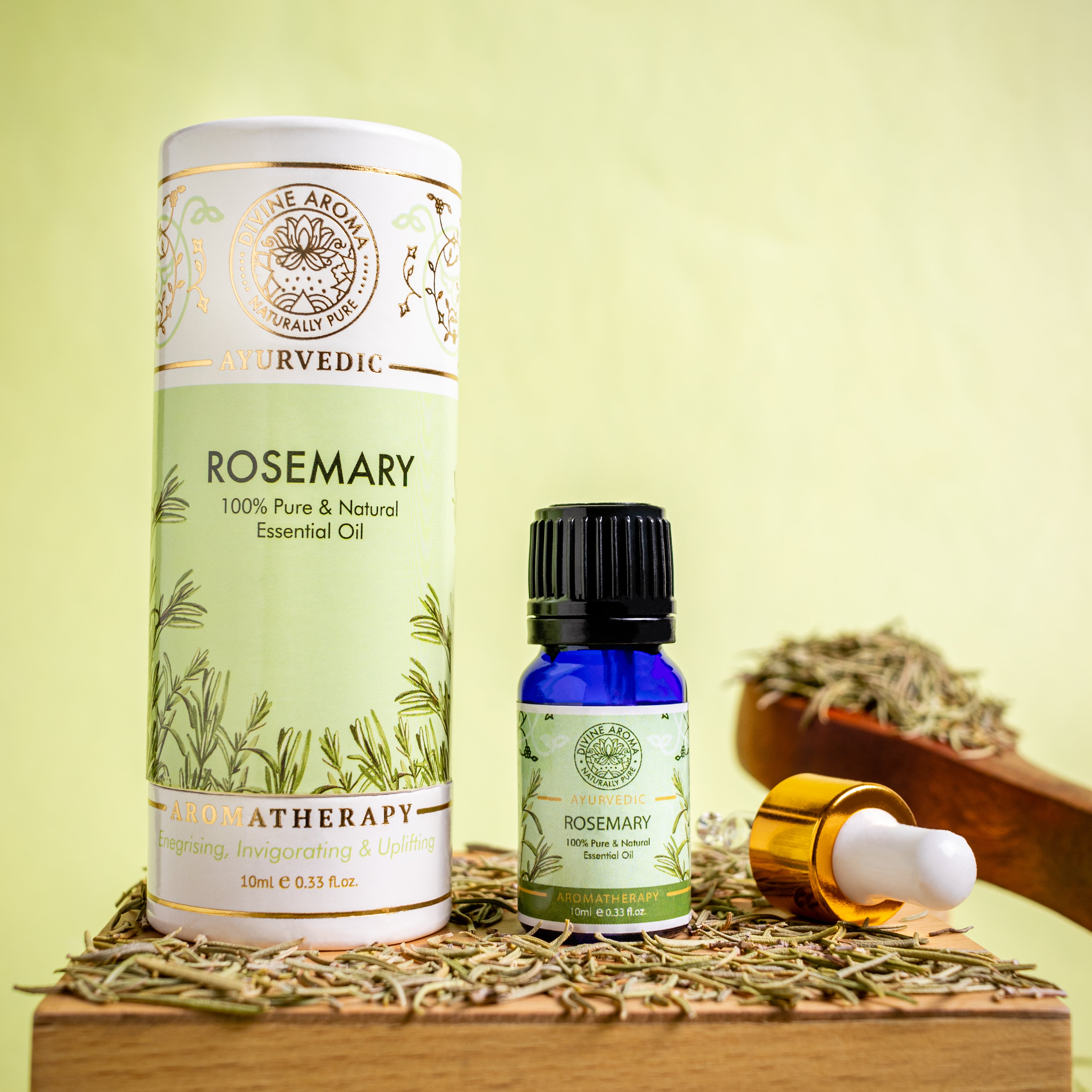 Rosemary For Skin, Hair, Memory, Concentration Divine Aroma
