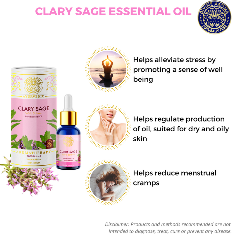 Clary Sage | For Skin, Hair, Sleep
