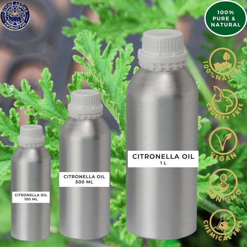 Citronella | For repelling insects, Skin, Hair, eliminating odours
