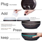 divine aroma funnel aroma diffuser / humidifier lamp for aromatherapy with essential oils or aroma oils for home, office, shops, hotels, resorts