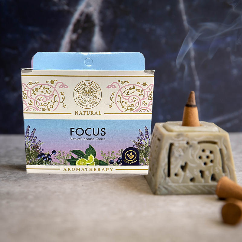 Natural Incense Cones | 0% charcoal | 100% Natural | 8 variants
