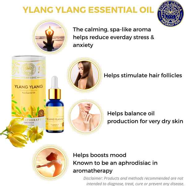 Ylang-Ylang |  For Skin, Hair, Calming properties, Aphrodisiac