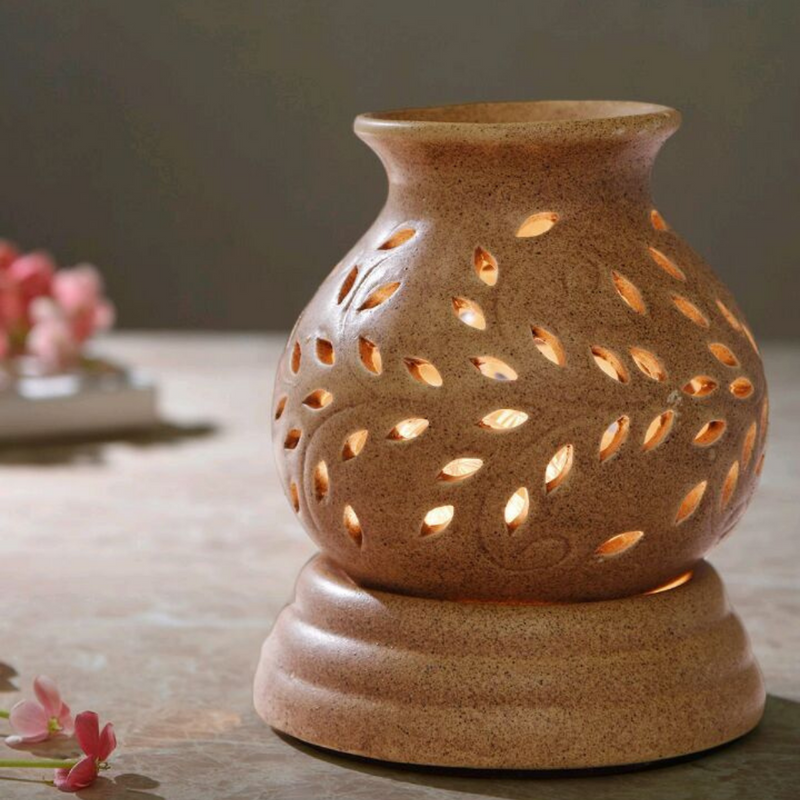 Ceramic Aroma Diffuser | Electric | Brown