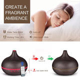 Ultrasonic Diffuser | 550 ml | Funnel top with remote