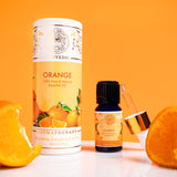 Orange (Sweet) |  For Dull Skin, Hair, energising properties, odour elimination