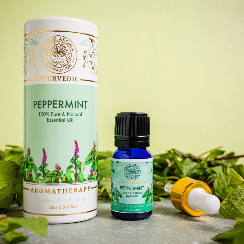 Peppermint |  For Skin, Hair, Cooling & refreshing properties