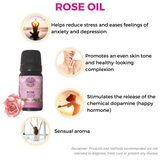 Rose | For a relaxing, stimulating experience, & skin health