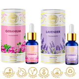 For Relaxation + Skin health | Essential Oil Combo | Floral aroma