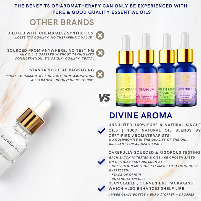 divine aroma essential oils - why are we better 